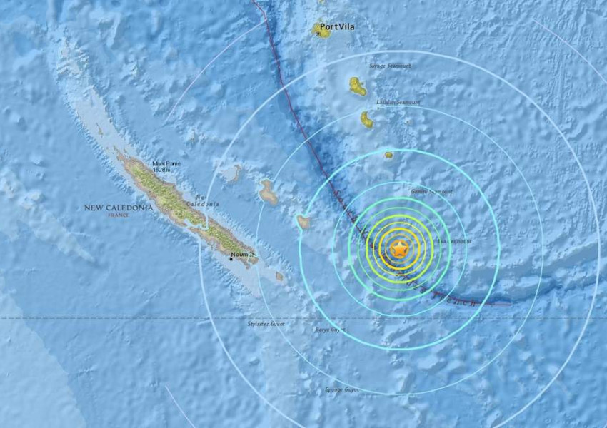 Мощно земетресение разтърси Нова Каледония