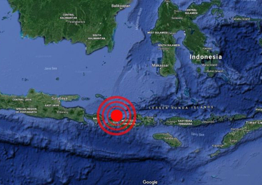Ново изключително силно земетресение на индонезийския остров Ломбок (СНИМКИ)